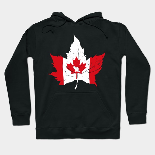 Canada Flag Hoodie by LR_Collections